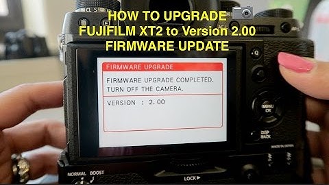 How to upgrade Fujifilm XT2 firmware! Fujifilm Camera New Firmware upgrade!  //Cheers Marie!