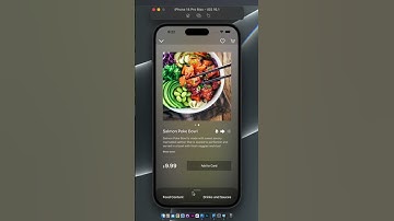 SwiftUI - AnyLayout, Bottom Sheet, Animations, Dynamic Background