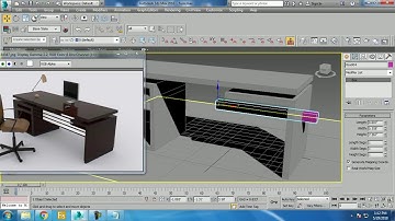 Tutorial on Modeling & texturing a furniture in 3dsmax ( part 1)