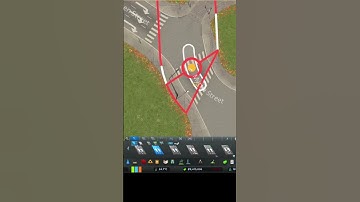 Building the perfect #roundabout #citiesskylines #gaming #viral #city