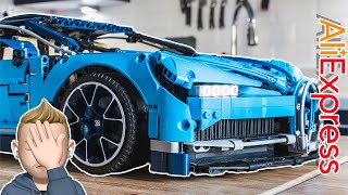 So Annoying! - AliExpress Cheap 'Fake' Lego Technics Review - Bugatti Chiron - 42083
