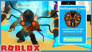 Unlocked Halloween Lord Class in Roblox Super Power Fighting Simulator
