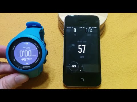 Suunto Ambit3-Mirroring Data in the Phone סונטו אמביט3-שיקוף נתונים מהשעון בסלולרי