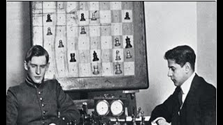 Шахматы. Матч на Первенство Мира 1927 года Капабланка-Алехин. 4я партия