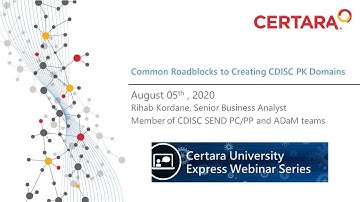 Common Roadblocks to Creating CDISC PK Domains