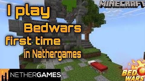 I play first time Bedwars in Nethergames || gameplay #1