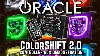 ORACLE ColorSHIFT 2.0 Controller Box DEMO - Patterns, Modes & Order Wealth