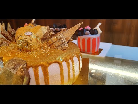 GOLDEN ROCHER | MUMBAI'S FAMOUS FRESH MADE CAKE IN FRONT OF YOUR EYES | Indian Street Food
