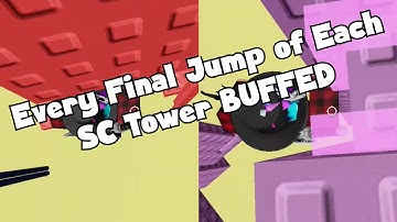 Every Final Jump of Each Soul Crushing Tower BUFFED - JToH