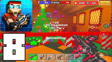 Noob vs Hacker vs Pro [Pixel Gun 3D Edition] Deathmatches