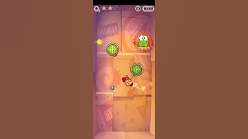 Cut The Rope Experiments Rocket Science 3 stars walkthrough LEVEL 4-4