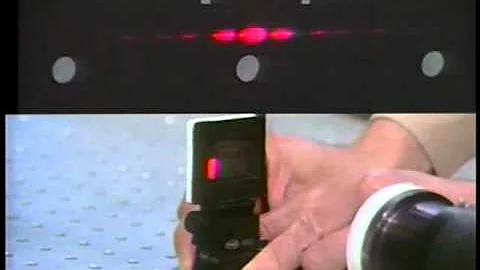 Optics: Fraunhofer diffraction - two slits | MIT Video Demonstrations in Lasers and Optics