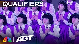 Video thumbnail of "Avantgardey's UNBELIEVABLE dance is unlike anything you've ever seen! | Qualifiers | AGT 2023"