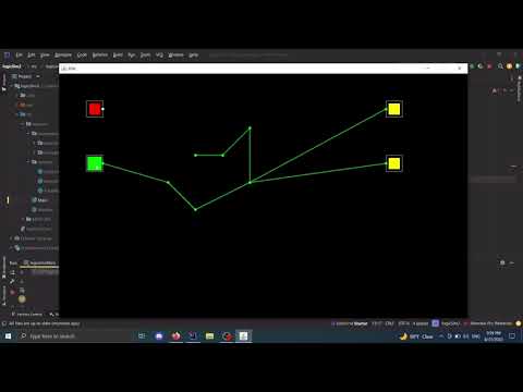 java logic simulator version one | basic wires and lamps