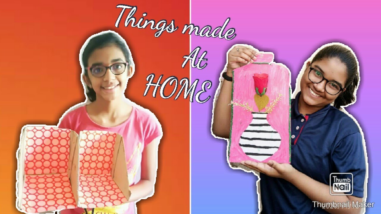 Things Made At Home From Things At Home IpsAash YouTube