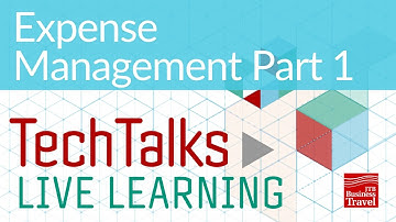 TechTalks: Part 1 Expense Management by SAP Concur