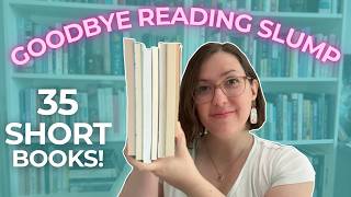 30+ SHORT Books to Get You Out of a Reading Slump 📚 | Shorty September