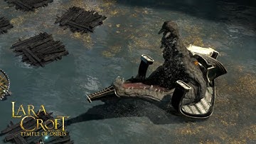 Sobek - Lara Croft and the Temple of Osiris  : Boss fight