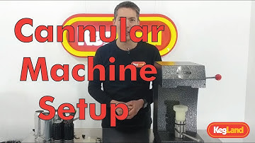 Cannular Machine Setup - How to Adjust Rolls, Chuck, Table Height