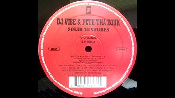 DJ Vibe & Pete Tha Zouk - Solid Textures (Redkone Remix)