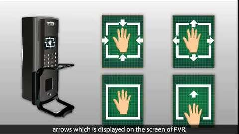 How to Enroll a Palm on COSEC PVR Door ,ชุดควบคุมประตูโดยใช้การอ่านเส้นเลือดดำบนฝ่ามือ (Palm Vein)