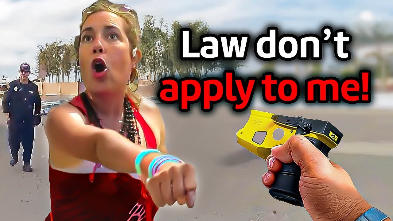 When Good Cops Humiliate Entitled Karens at the Airport - YouTube