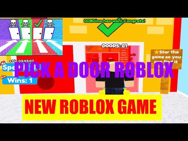 🚪50/50 Pick A Door Obby! - Roblox