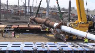 Restoring \& Moving WWII Gun Barrel