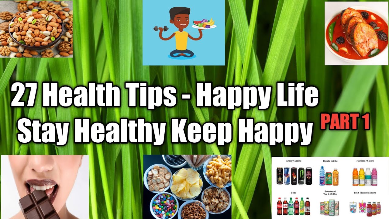 27 Basic Healthy Secrets | Happy Life | RK Healthy tips | English