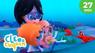 UNA GIORNATA IN SPIAGGIA | Cleo & Cuquin: canzoni ed episodi screenshot 1