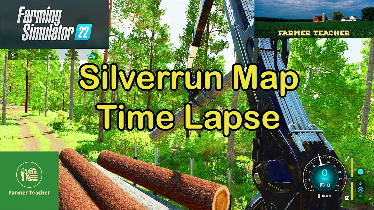 FS 22 Platinum Map -  Time Lapse Gameplay on Farming Simulator 22