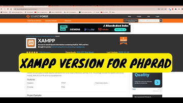 Versi XAMPP yang cocok untuk PHPRAD #xamppmysql #phprad #webapp #framework
