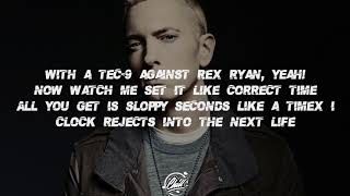 Eminem - Chloraseptic [Lyrics/Lyric Video] (Instrumental)