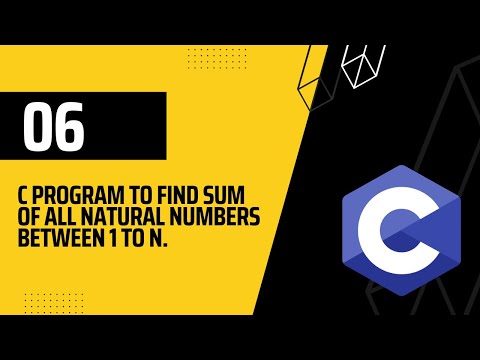 Mastering Loops in C Programming: Sum of All Natural Numbers between 1 to n