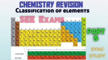 SEE Nepal.Chemistry Revision. Ch- Classification Of Elements.Part 3.