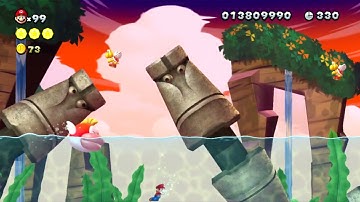 NSMBU Custom Level - Tiki Shores