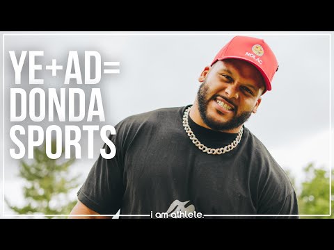 AARON DONALD Signs with Kanye West's Donda Sports Brand | I AM ATHLETE CLIPS