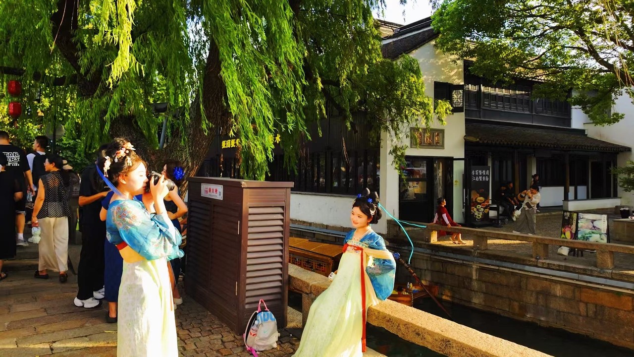 Pingjiang Road in Suzhou China 【4K Walk Tour】漫步苏州平江路 【4K HDR】#china city walk