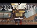 3D Printed Aluminum Air Battery