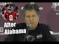 Mike Leach Press Conference after 41-0 loss to Alabama