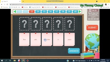 IOE thi thử lớp 3 cấp trường lần 1 video 1