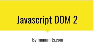Javascript DOM 2-call +917386777822 for training callroom/online