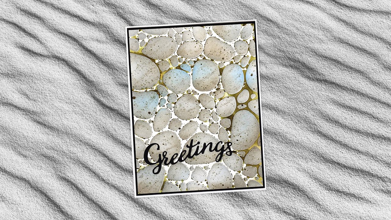 Realistic Mixed Media River Rocks - YouTube