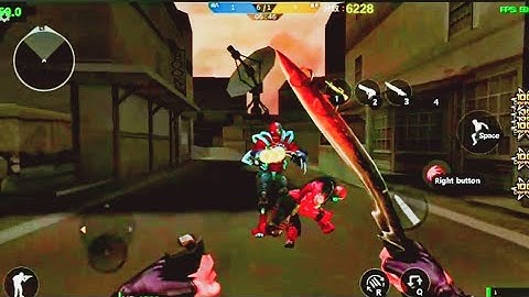 Crossfire Mobile Offline | Hero Mode HMX Blackwidow 2.0 Map Bot Match Offline fps  Android Gameplay