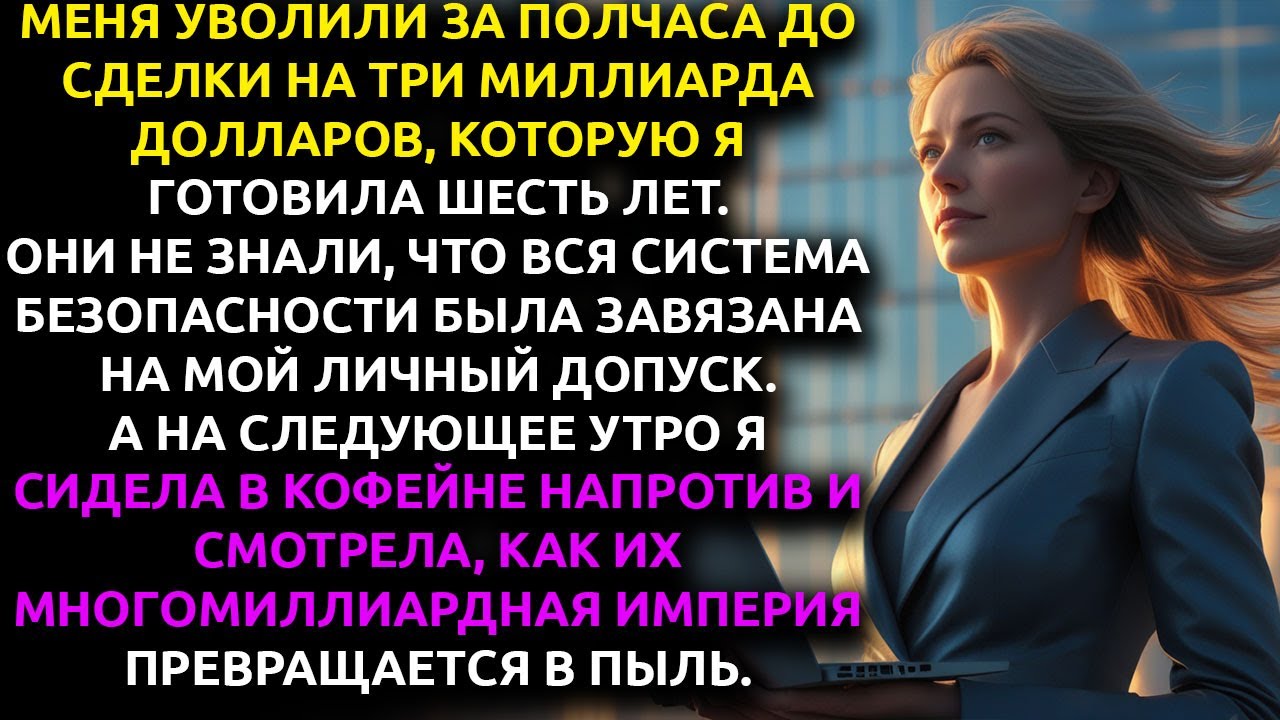 Меня ВЫШВЫРНУЛИ из компании после 22 лет работы... но я оставила им маленький СЮРПРИЗ.