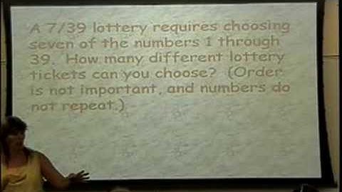 Permutations and Combinations (part 3)