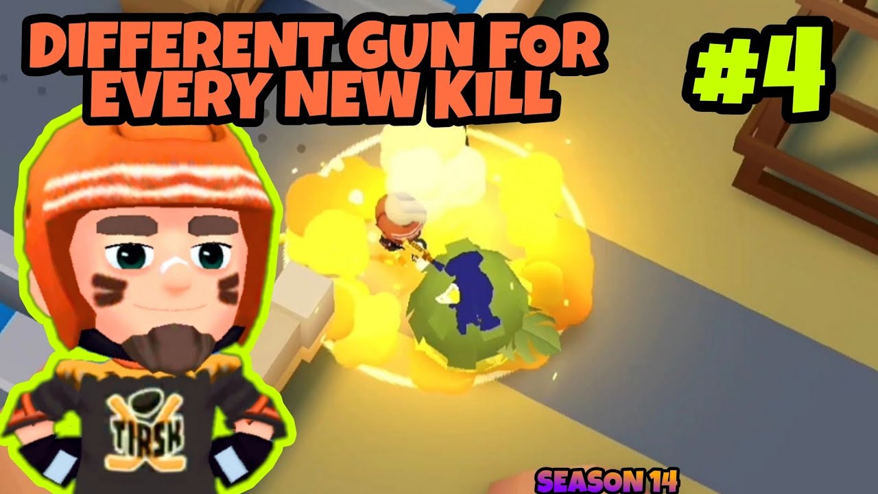 Different Gun For Every New Kill #4|Battlelands Royale Season 14|Virtual Peace Gaming