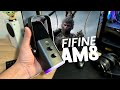 O melhor MICROFONE custo beneficio e LINDO - Fifine AM8