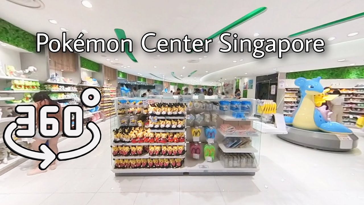 Pokemon Center Singapore 360 Walk 25 June 22 Youtube