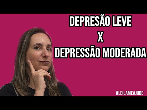 Vídeo: Depressão Leve, Moderada Ou Grave? Como Saber A Diferença